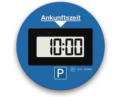 Elektronische parkeerschijf met automatische instelling voor slim parkeren