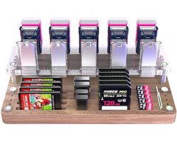 Étui en bois pour cartes mémoire SD/TF et clés USB - Compact et élégant