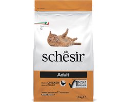 Droog Kattenvoer voor Volwassen Katten met Kip - 1,5 kg
