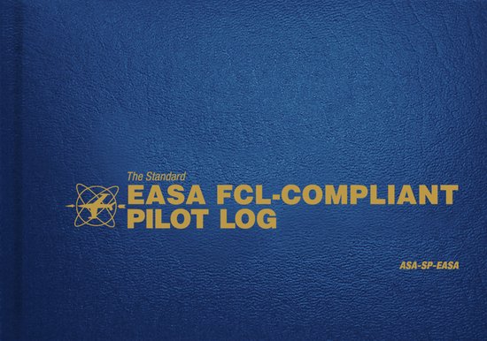 STANDARD EASA FCL COMPLIANT PILOT LOG - cover