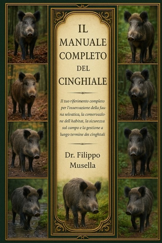 Il Manuale Completo del Cinghiale - cover