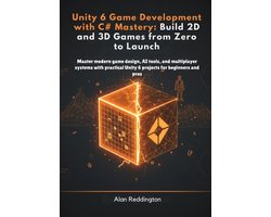 Omslag van Unity 6 Game Development with C# Mastery