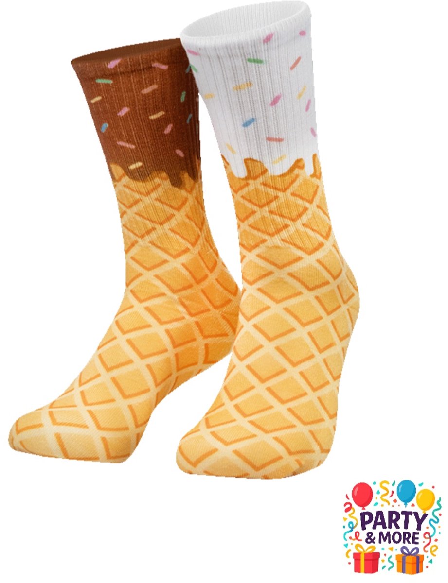 Silly socks – Ice cream - happy socks – funny socks – sokken – grappig