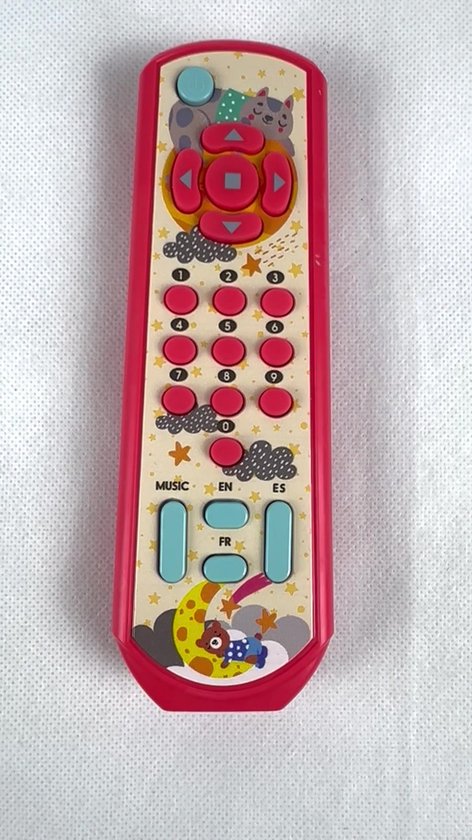 Jouets télécommandés Bébé – Jouets interactifs pour tout-petits avec lumières et sons – Jouets Éducatif Bébé – Jouets d'imitation Enfants – Jouets Bébé avec boutons