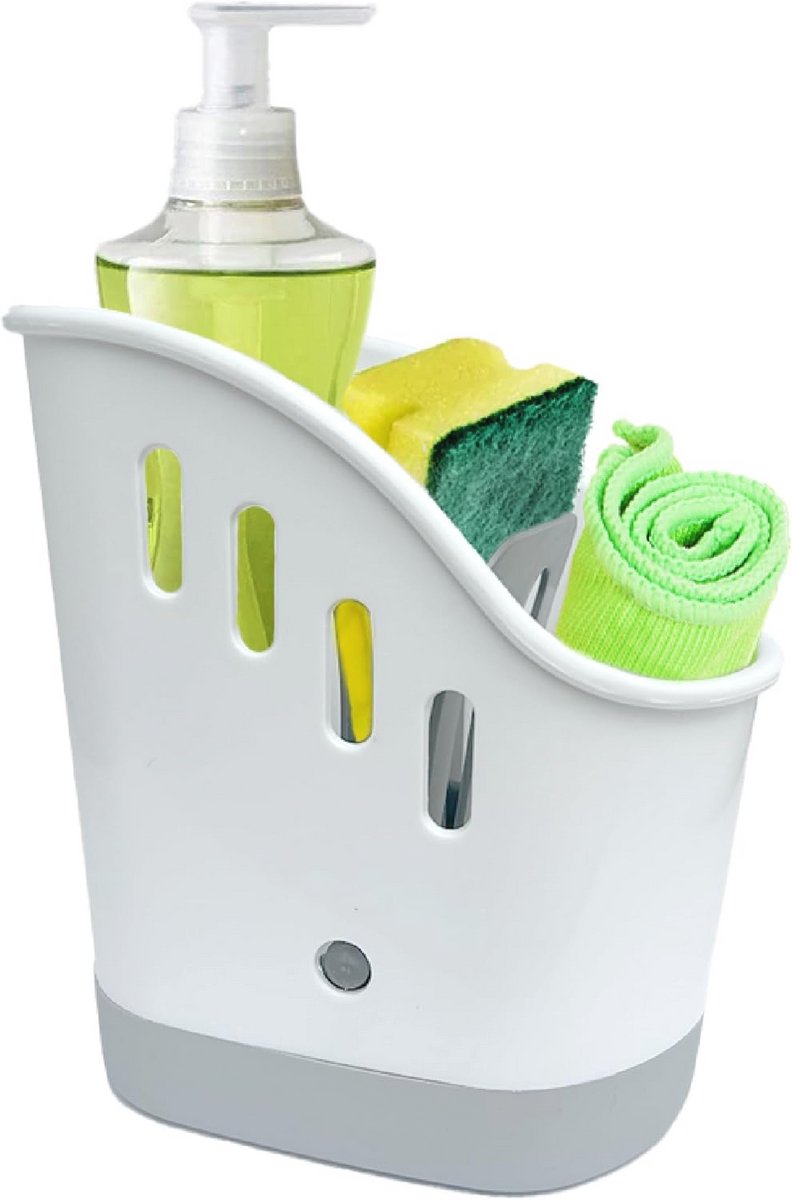 Organizer voor Keuken Gootsteen - Caddy voor Spons en Borstel Houder