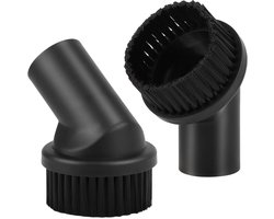 GELLDG 2 stuks stofzuigerborstels - 35 mm stofborstel - Premium stofzuigerborstelkop - Stofzuigermondstuk - Universele stofzuigeraccessoire voor alle merken