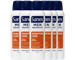 Sanex Men Skin Protect Sensitive Care – Anti-Transpirant Spray – 150 ml – 6-Pack