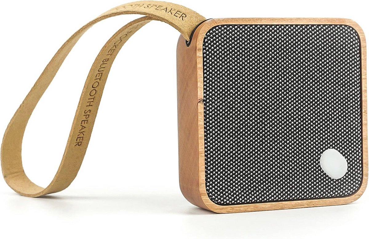 Draagbare Bluetooth-luidspreker van Hout met Oplaadbare Batterij