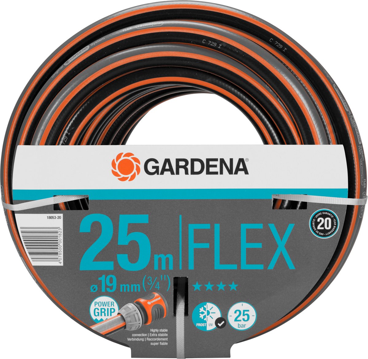 Bol.com GARDENA Comfort Flex Waterslang Tuinslang - 25 meter - 19 mm aanbieding