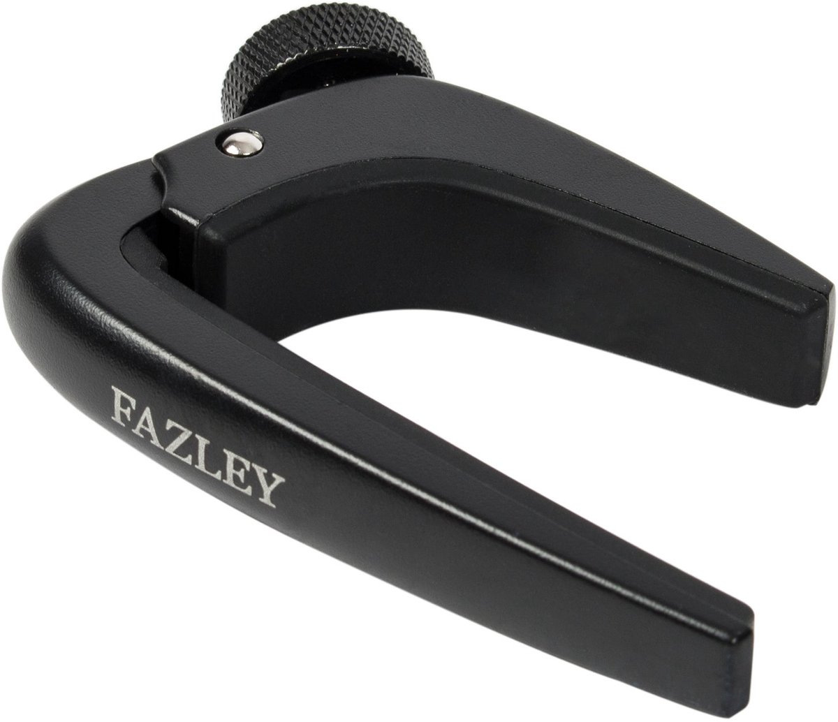 Gitaar capo zwart Fazley C1H