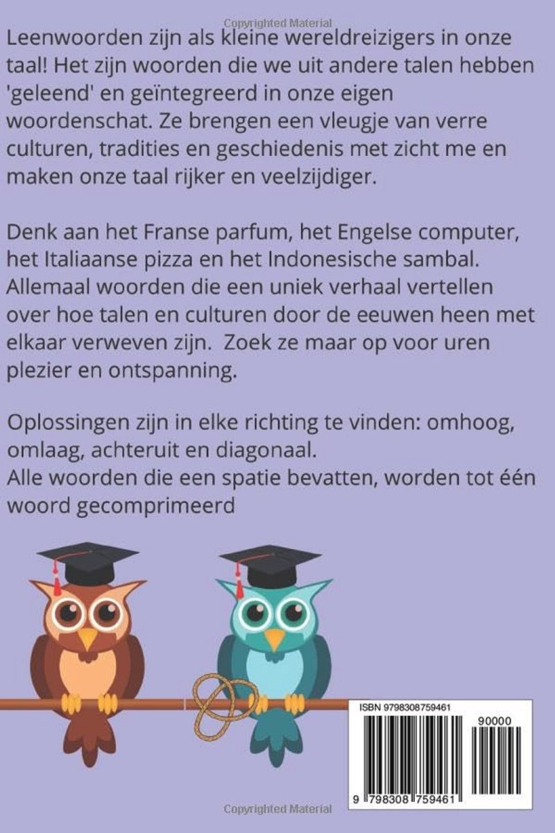 Woordzoeker voor Volwassenen en Tieners: Ontdek Leenwoorden en Vergroot Je Woordenschat