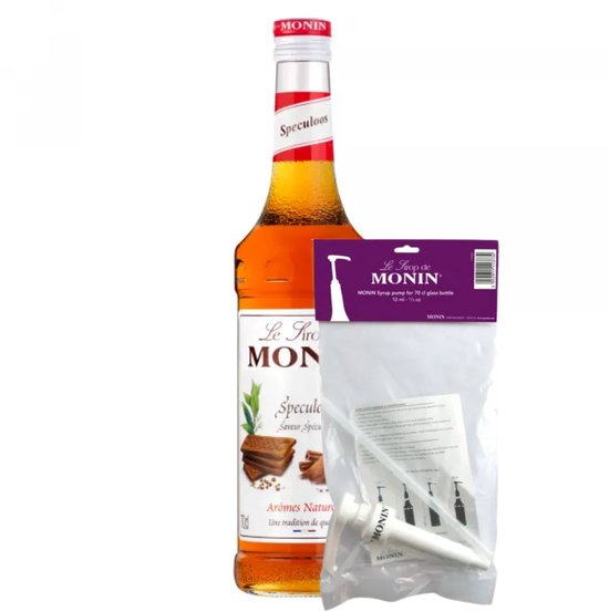 Monin Speculoos siroopfles 70cl met pompje