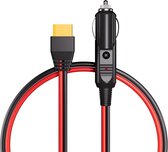 AOTOKK - Cable Adaptador XT60 Para Encendedor De Cigarrillos, 16 AWG XT60 Hembra A Encendedor De Cigarrillos Cable De Carga Macho Para Dispositivo
