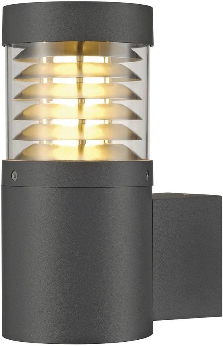 Wandopbouwarmatuur voor buitenverlichting - E27 IP54 20W antraciet