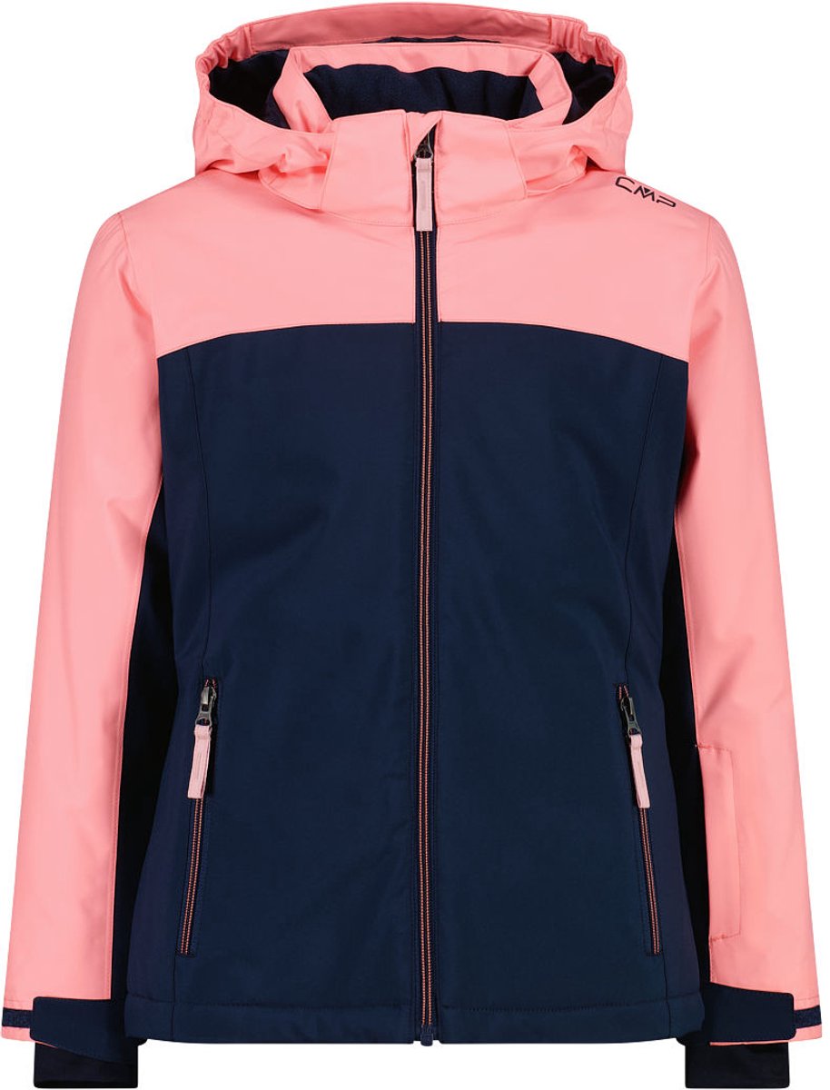 CMP Kid G Jacket Snaps Hood – Wintersport Jassen Ski Jassen Blauw