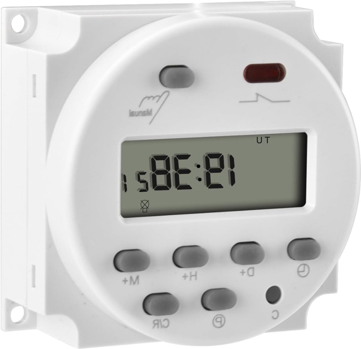 VIN® Digitale Tijdschakelaar - Digitale schakelklok - Schakelklok Timer Met Waterdichte Cover – Schakelklok Digitaal – Voor Buiten