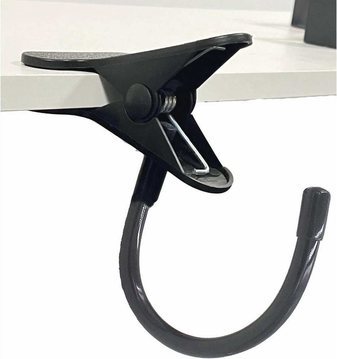 Hoofdtelefoon Hanger voor Bureau met Flexibele Punt - Sterke Clip en Eenvoudige Installatie