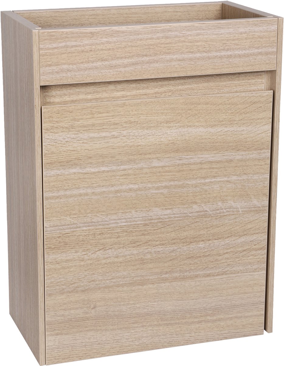 Differnz Hura L meubel - links/rechts - knock down - FSCÃ‚Â® - 40 cm - eiken