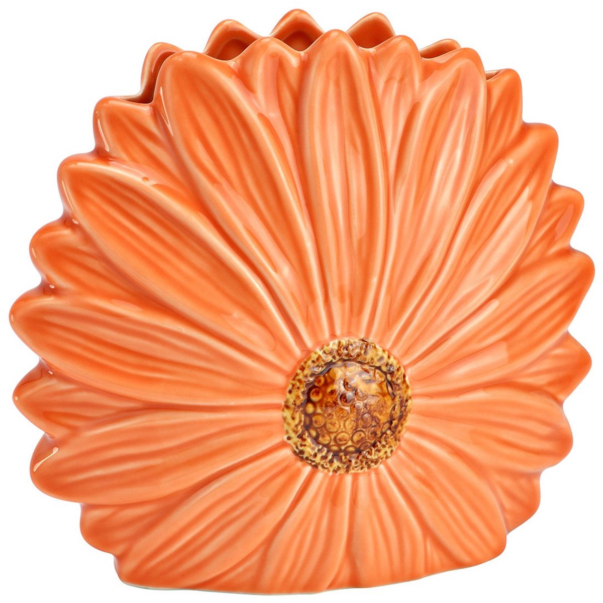 Wurm - Vaas - Gerbera - Oranje