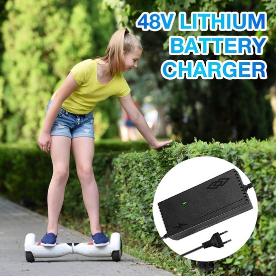 Universele Elektrische Step Oplader 54.6V 2A met 5 Verschillende Aansluitingen van Universele — afbeelding 5