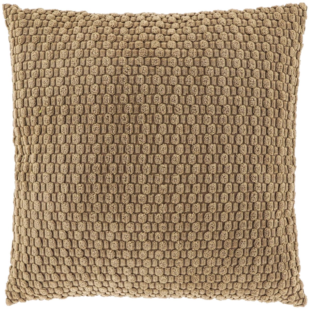 Unique Living Sierkussen Camille - Chenille - Taupe - 45x45 cm (BxD)