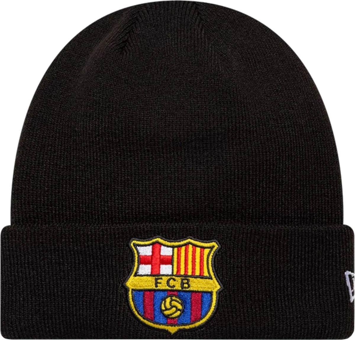 New Era Core Cuff Beanie FC Barcelona Hat Mannen Muts Blauw