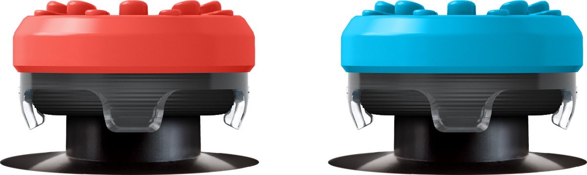 KontrolFreek Performance Thumbsticks - Switch Pro Controller - Splash Rood/Blauw – foto 4