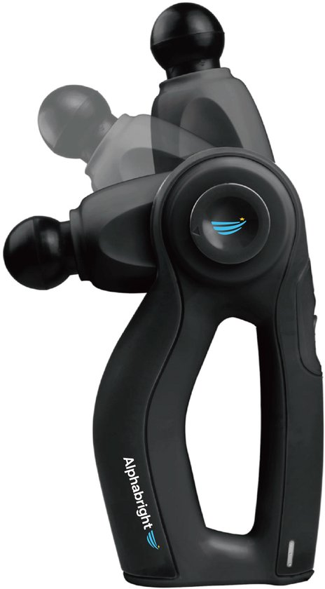 AlphaBright- Extra Sterke Professionele Massage Gun-Klinisch Therapeutisch Gebruik-30kg Stallforce-16mm Amplitude/Diepte - AlphaBright- - €114,95