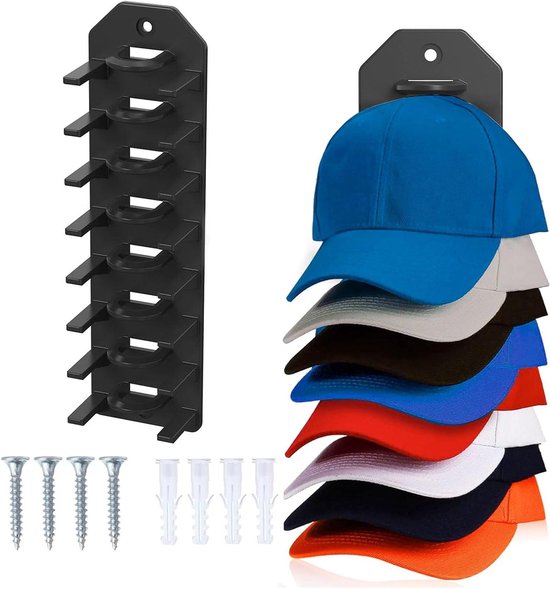 Vibhgtf Motorhelmhouder - 2 haken hangers, wandrek, opslagoplossing