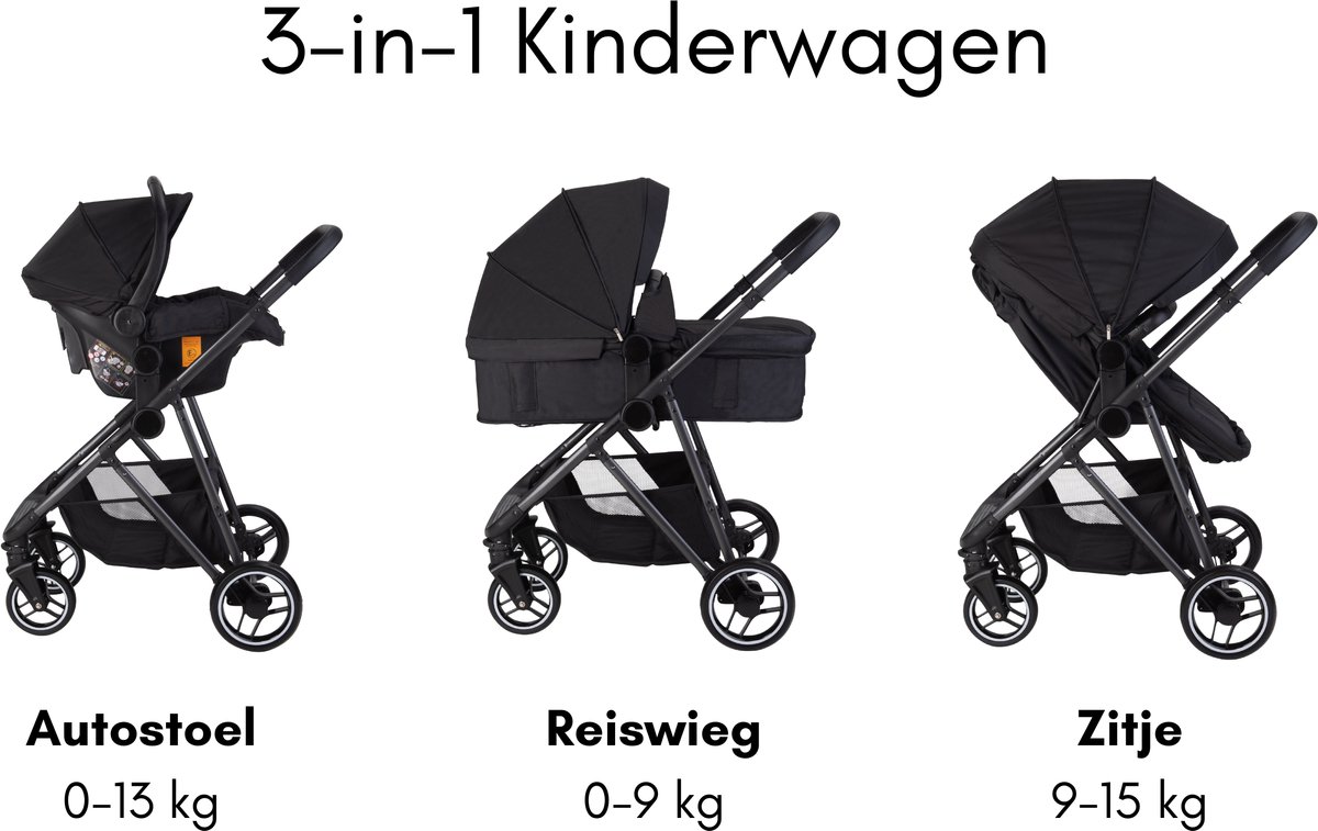 X Adventure Rover Kinderwagen 3 in 1 (EAN: ...0253) - afbeelding 2