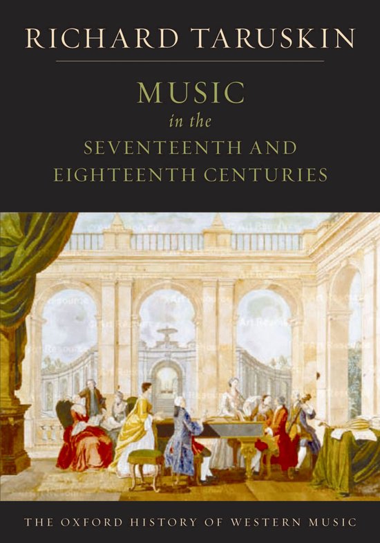 Oxf Hist Western Music 17th & 18th Cent - cover