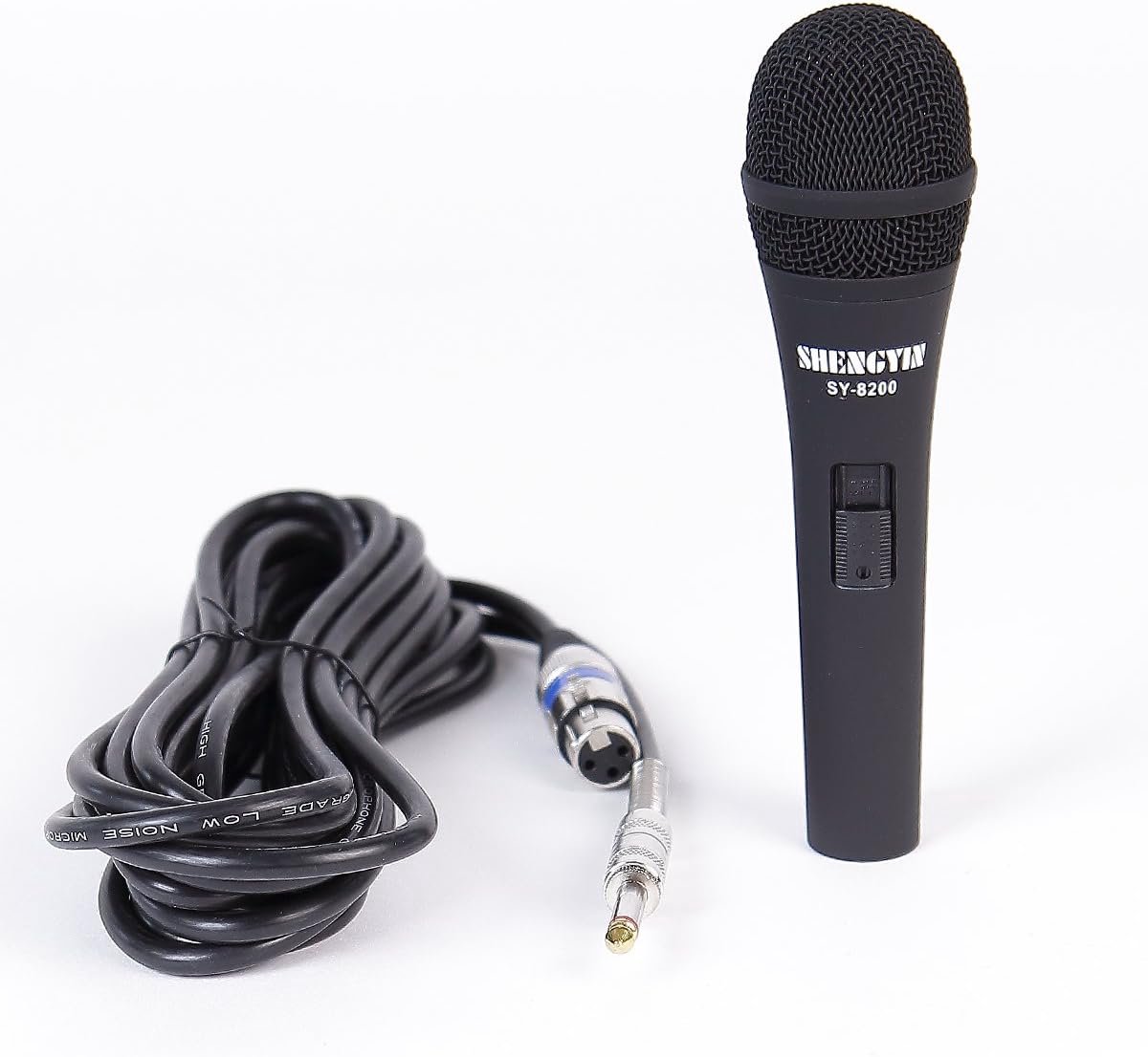 Dynamische zangmicrofoon voor studio en podium inclusief 5 meter XLR-kabel