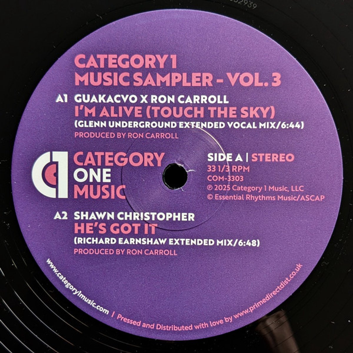 Various - Category1 Music Sampler - Vol.3
