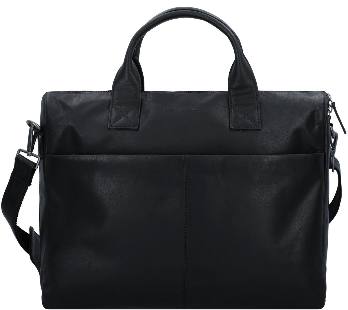 Greenburry Fiorentina Aktentas Leder 41 cm Laptopvak - 44cm (17,3 duim) - black