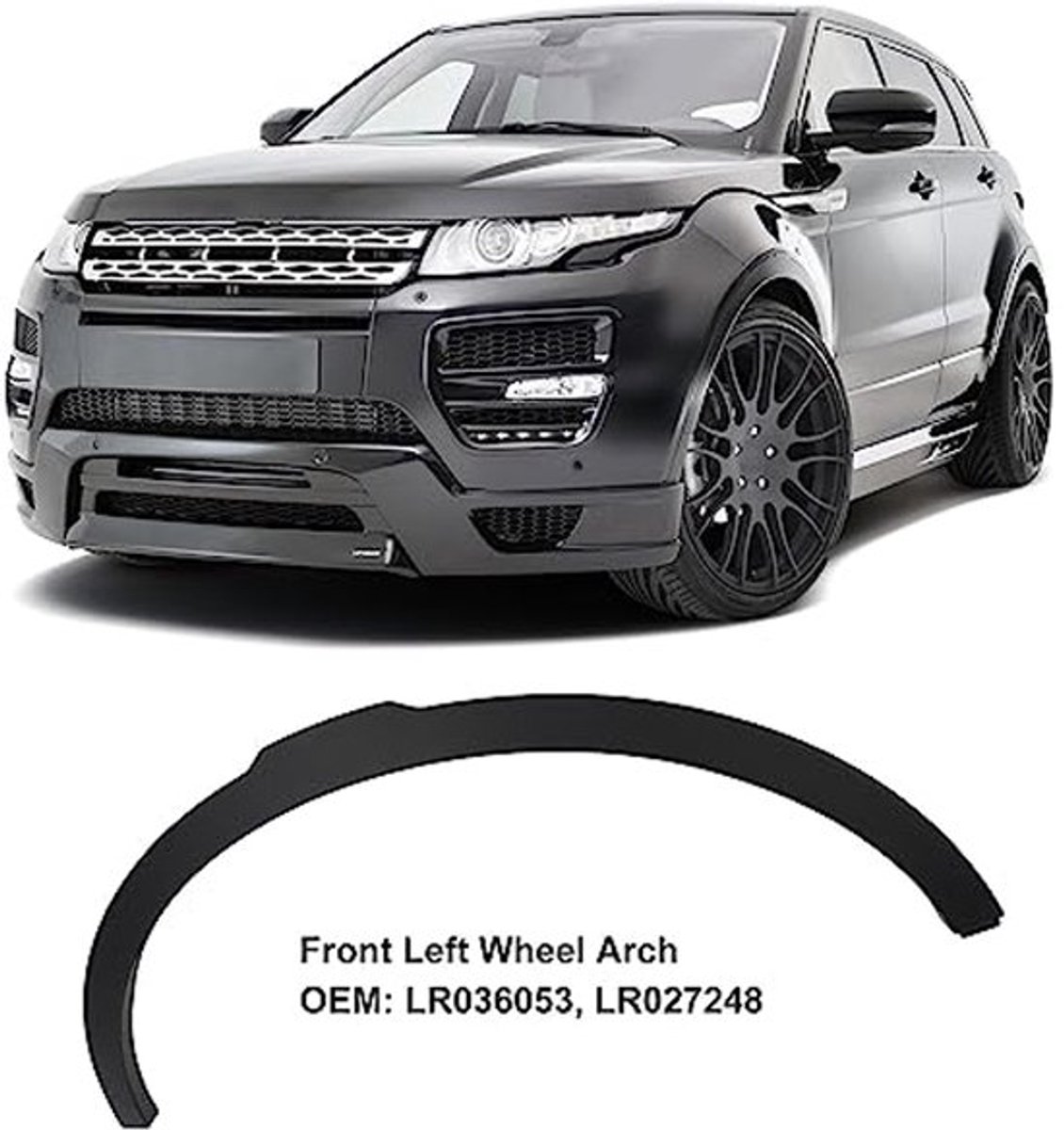 Front Fender Flare LR036053 - Voor Land Rover Range Rover Evoque L538 - Vervangend Onderdelen