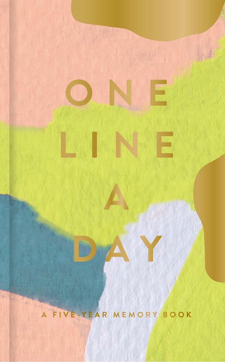 Modern One line a Day dagboek - 5 jaren dagboek