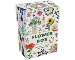 Flower box - 100 postcards by 10 artists - 12 x 17 cm