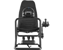 Verstelbare Racestuurstandaard, Stevige Simulator Cockpitstuurstandaard, Compatibel met Logitech G25, G27, G29, G920, G923, Thrustmaster T300rs, TX F458, T500rs, T3pa-Pro (F1/GT) en Csr-Pedalen, Zwart