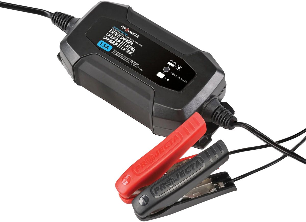 PROJECTA Acculader 12 Volt - 1,5 Ampère