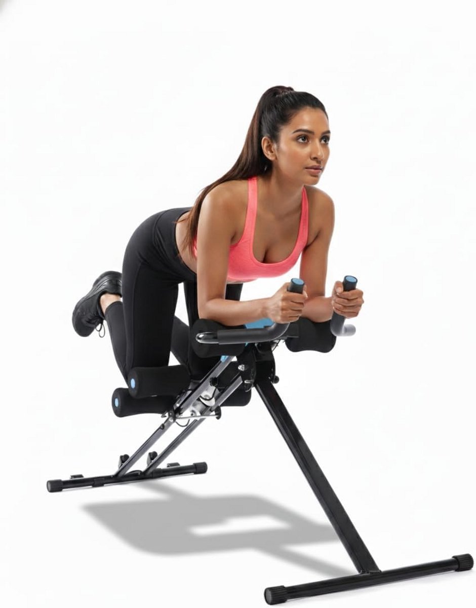 3-in-1 AB Generator - Buikspierapparaat met LCD-display voor Thuisfitness