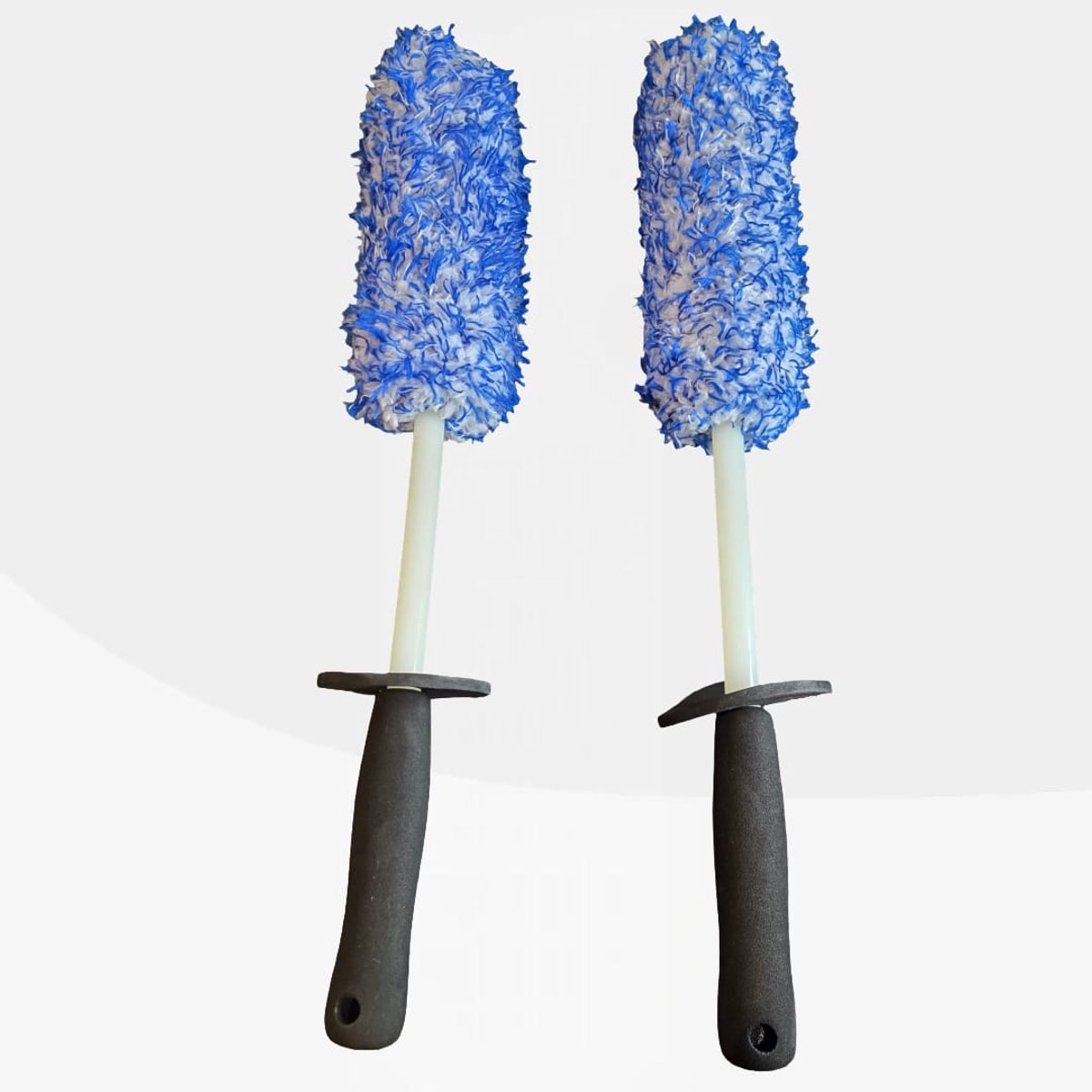 Intez - Velgen borstel auto- 2 stuks microfiber wheel brus- auto- truck- velgen wassen - velgen reinigen