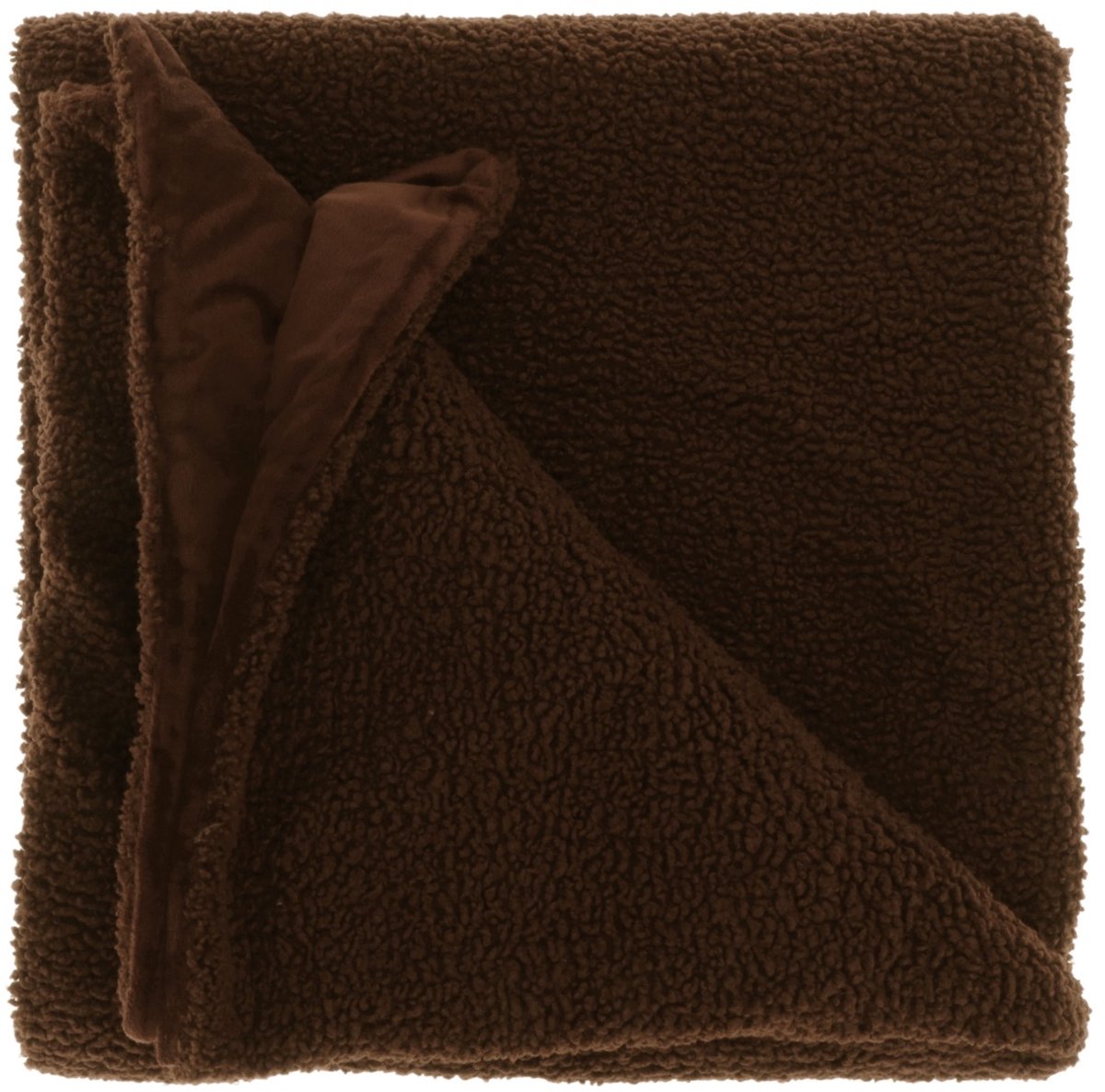 Unique Living Plaid Romie 150x200cm bison brown