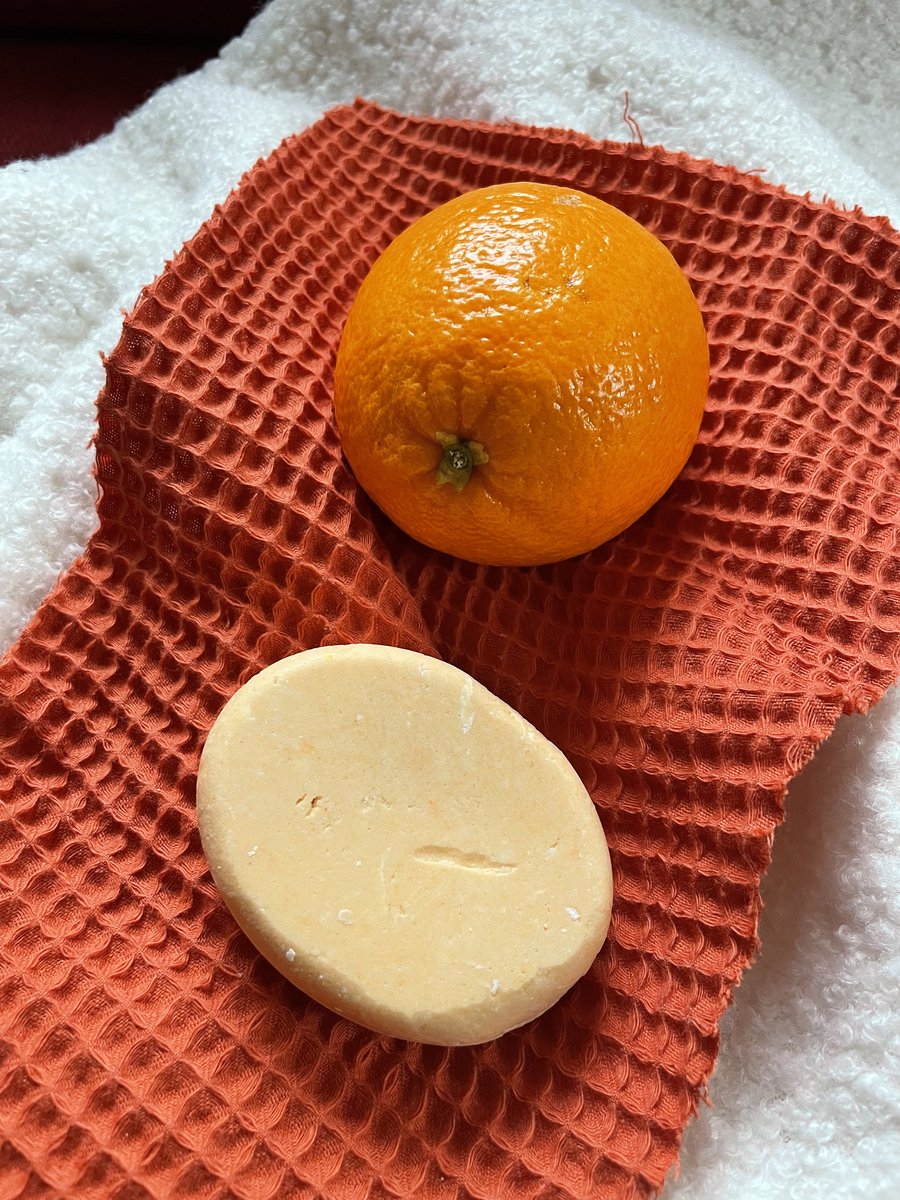 Shampoo Bar Sinaasappel 100 gram Puur Natuur! van OmAnne Prijs Inclusief Verzending!!