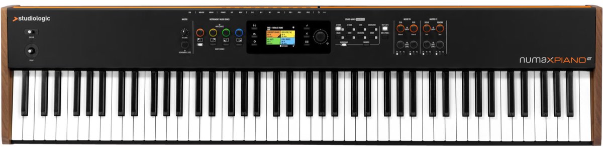 Studiologic Numa X Piano GT 88 toetsen, Fatar TP/400, audio interface, 4 zones
