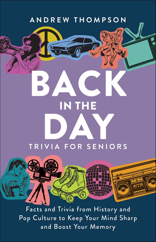 Back in the Day Trivia for Seniors - cover