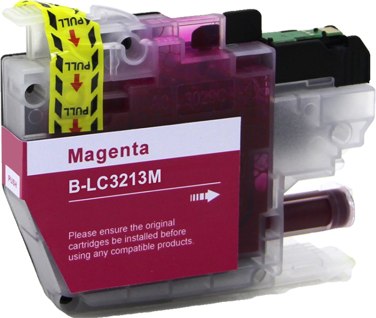 Inktcartridge Geschikt voor Brother LC-3211 | 1x Magenta Geschikt voor Brother MFC-J491DW, MFC-J497DW, DCP-J572dw, MFC-J890DW, MFC-J895DW, DCP-J772DW, DCP-J774DW