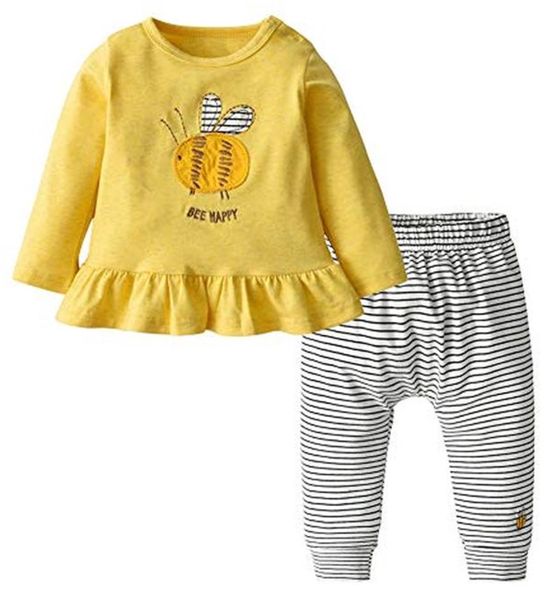 Baby Kleding Set 2-delig Lange Mouw Cartoon Patroon