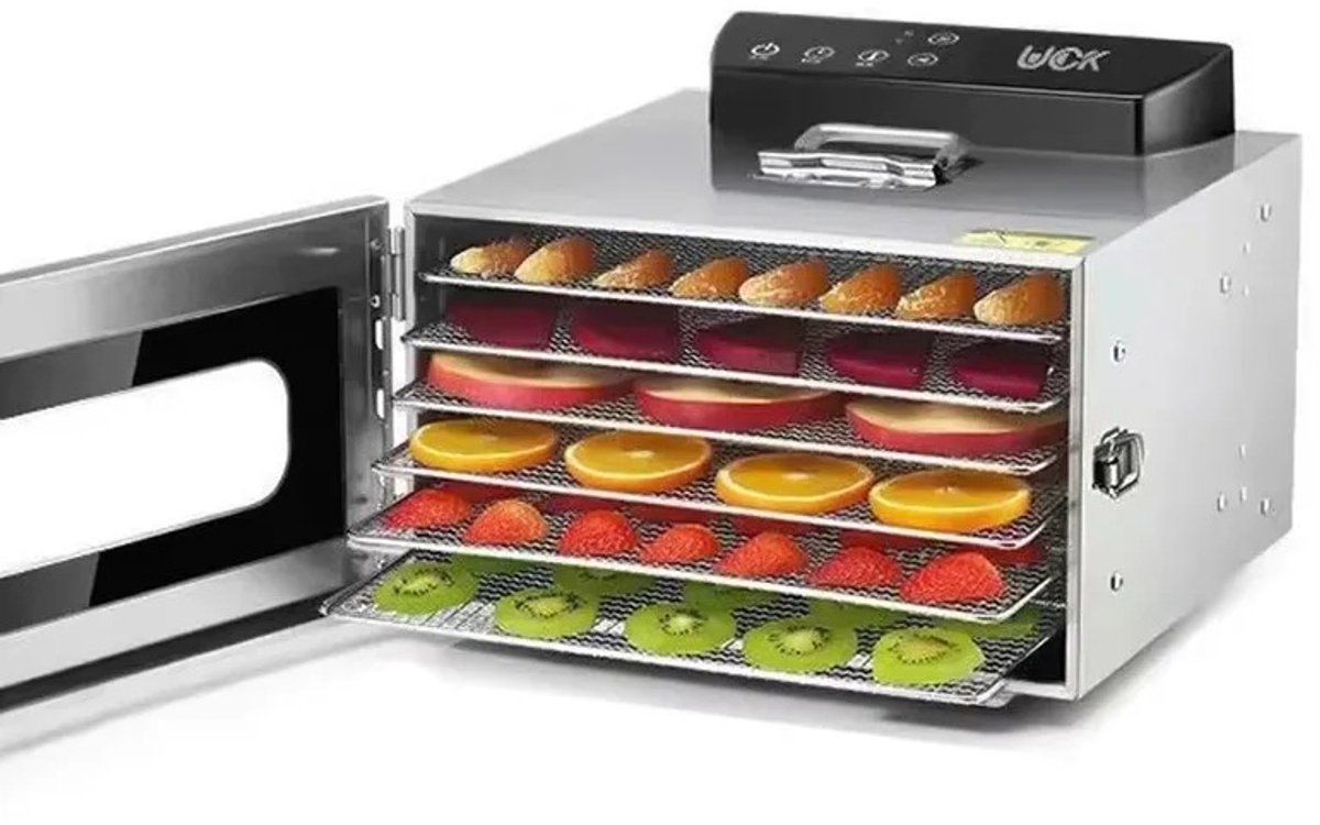 DIVEDEER 6/12 Lagen Fruitdroger elektrisch drogen voor groenten voedseldroger