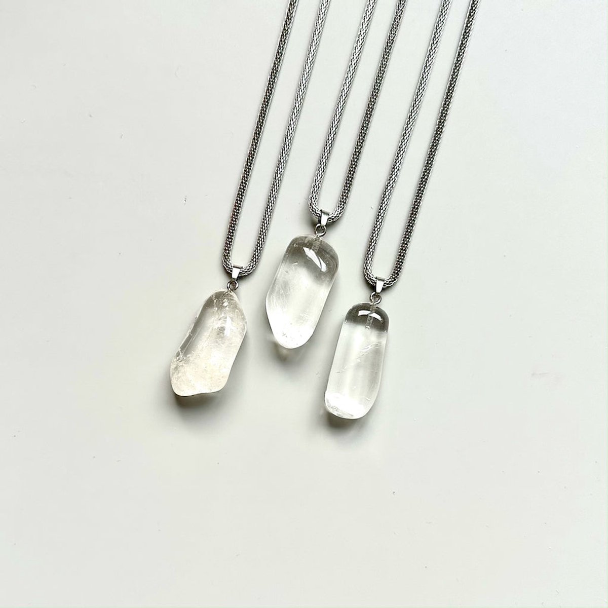 Gemstone ketting Bergkristal