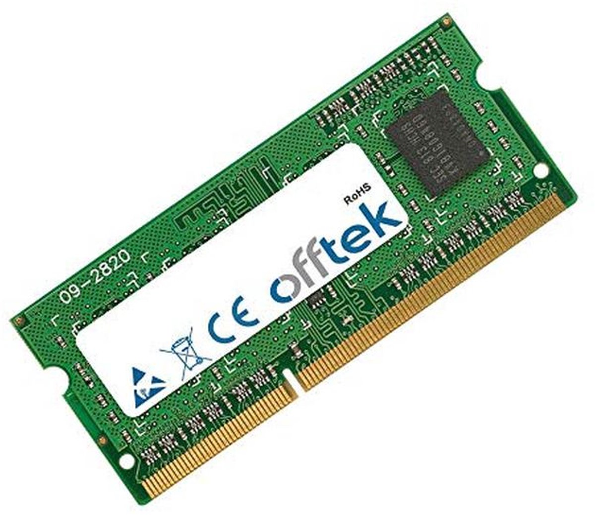 8GB RAM-geheugen 204 Pin Sodimm - DDR3L - PC3-12800 (1600Mhz) - Non-ECC voor laptops